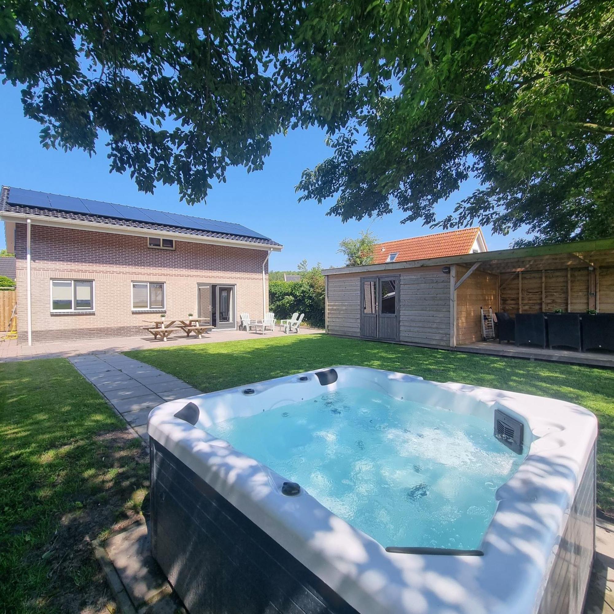 Luxus Familienvilla Mit Jacuzzi & Sauna 2 Tzummarum المظهر الخارجي الصورة